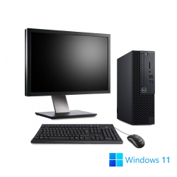 Dell OptiPlex 3070 SFF - 8Go - 256Go SSD  - W11 + Ecran 24"