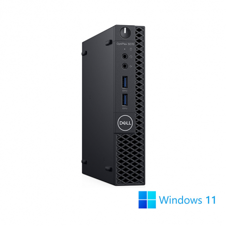 Dell OptiPlex 3070 Micro - 16Go - 256Go SSD - W11