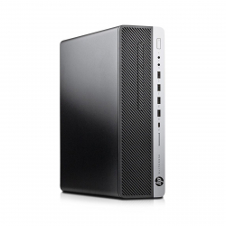 HP EliteDesk 800 G5 SFF - PC de bureau reconditionné - i3 - 8Go - 256Go SSD - Linux