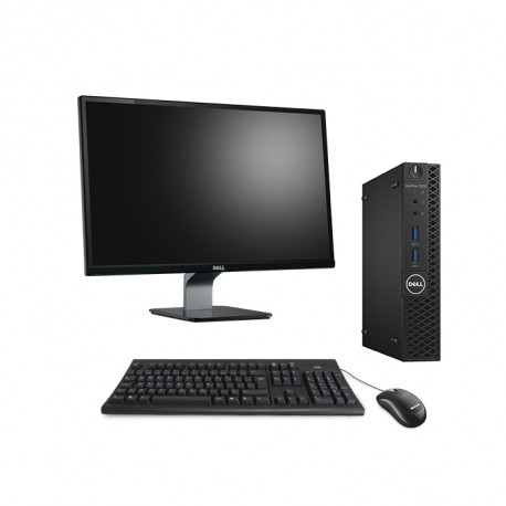 Pack Dell OptiPlex 3050 Micro - 8Go - 256Go SSD + Écran 23"