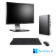 Pack HP ProDesk 600 G4 DM - i5 - 8Go - 256Go SSD + 24"