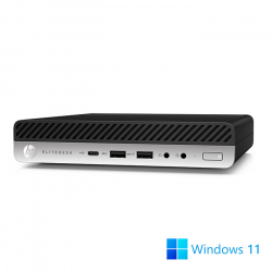 HP EliteDesk 800 G5 DM - PC de bureau reconditionné - 8Go - 256Go SSD - W11