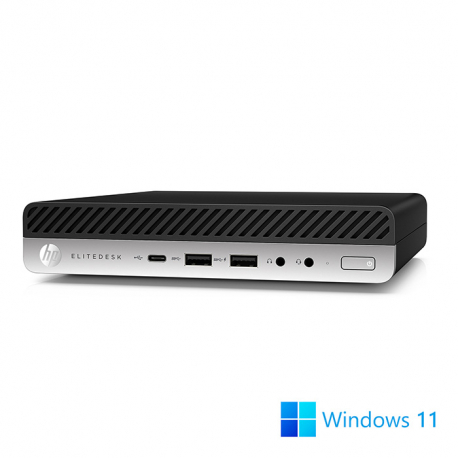 HP EliteDesk 800 G5 DM - PC de bureau reconditionné - 8Go - 512Go SSD - W11