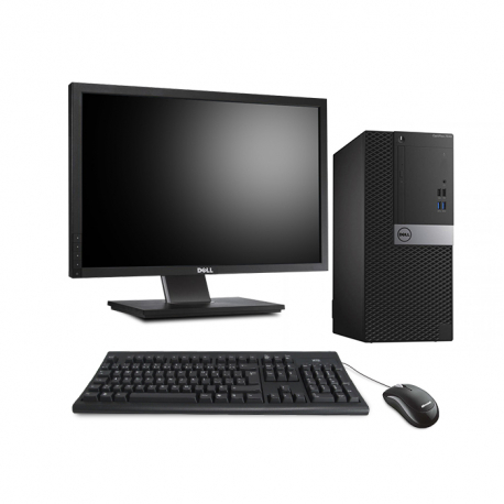 Pack Dell OptiPlex 7040 Tour - 8Go - 256Go SSD + 22"