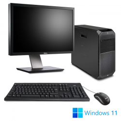 Pack HP Z4 G4 Workstation + 24" - 32 Go - 512 Go SSD - W11