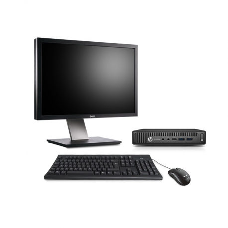 HP ProDesk 600 G2 DM - i5 - 16Go - 512Go SSD - Ecran 24"